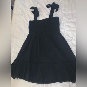 American Eagle black short dress. With adjustable straps